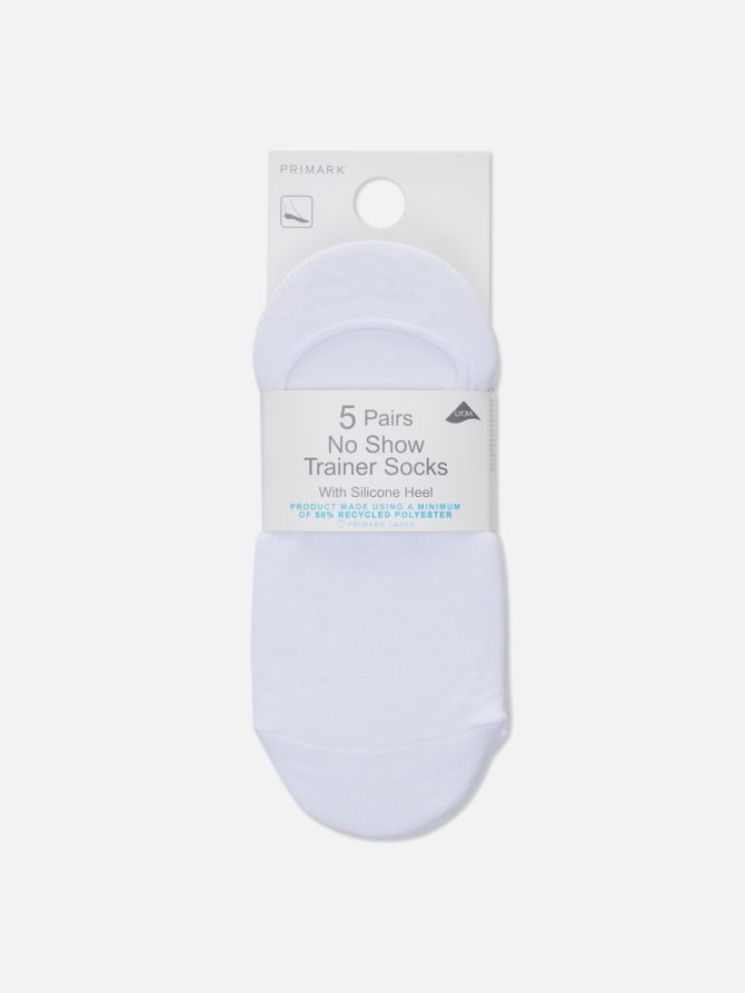 5-Pack No-Show Sneaker Socks - Image 3
