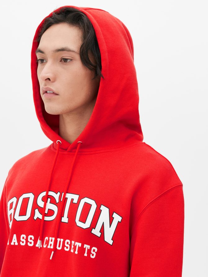 Boston City Long Sleeve Hoodie - Image 3