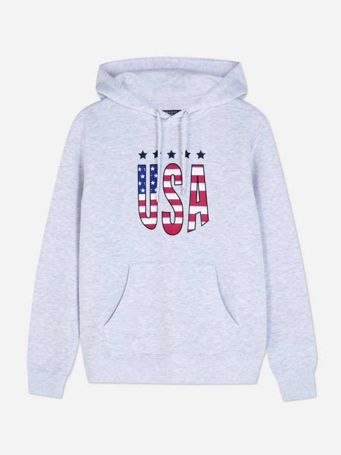 USA Print Hoodie - Image 5
