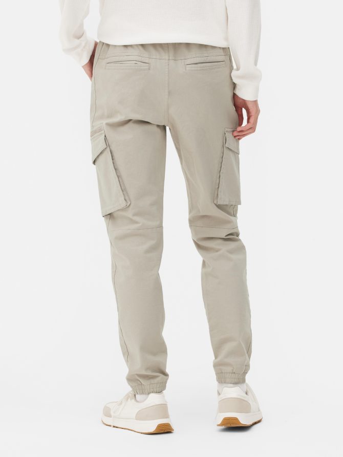 Drawstring Cargo Pants - Image 4