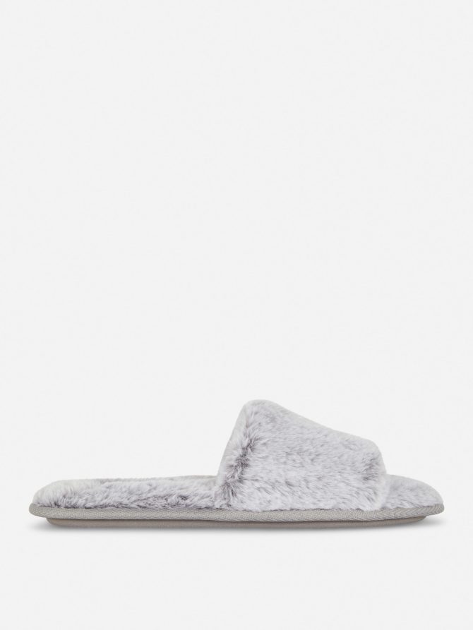 Faux Fur Slippers