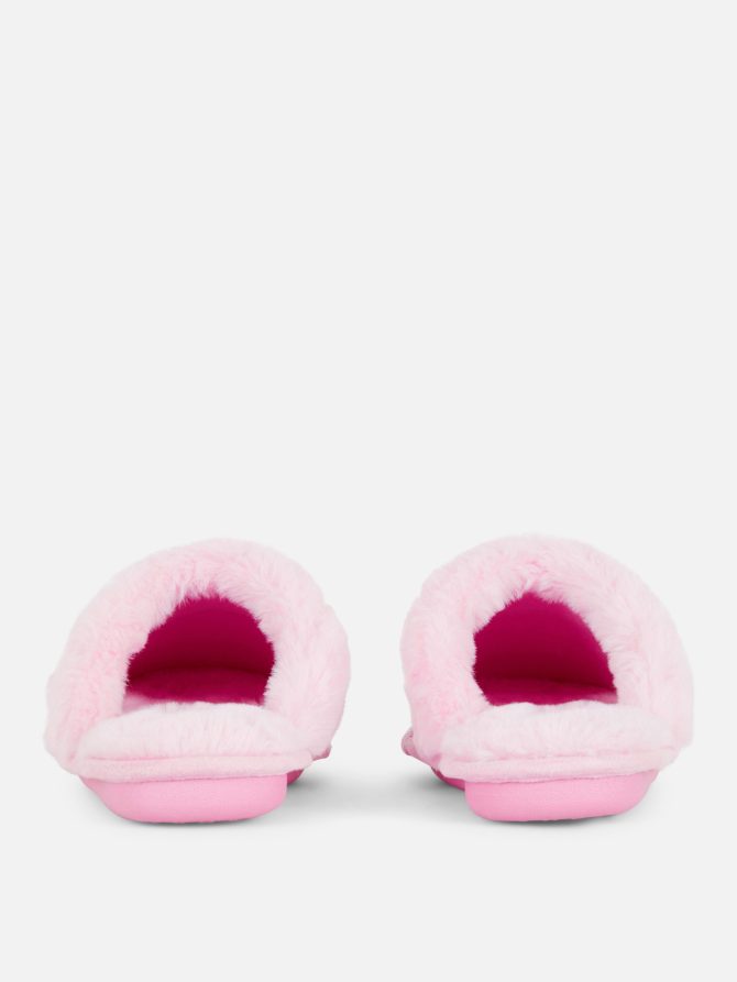 Faux Suede Slippers - Image 3