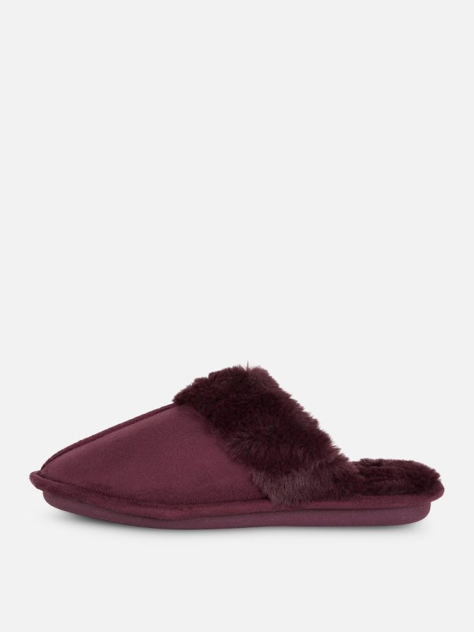 Faux Suede Slippers - Image 4