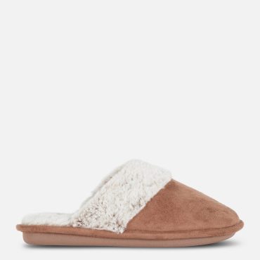 Faux Suede Slippers