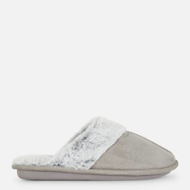 Faux Suede Slippers