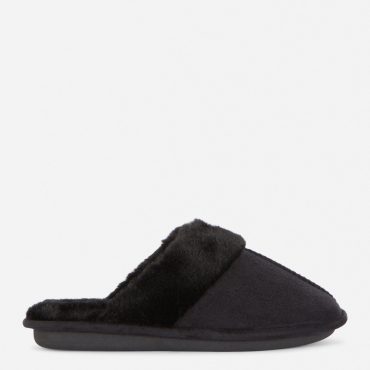 Faux Suede Slippers