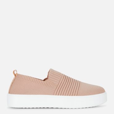 Rib Knit Sneakers