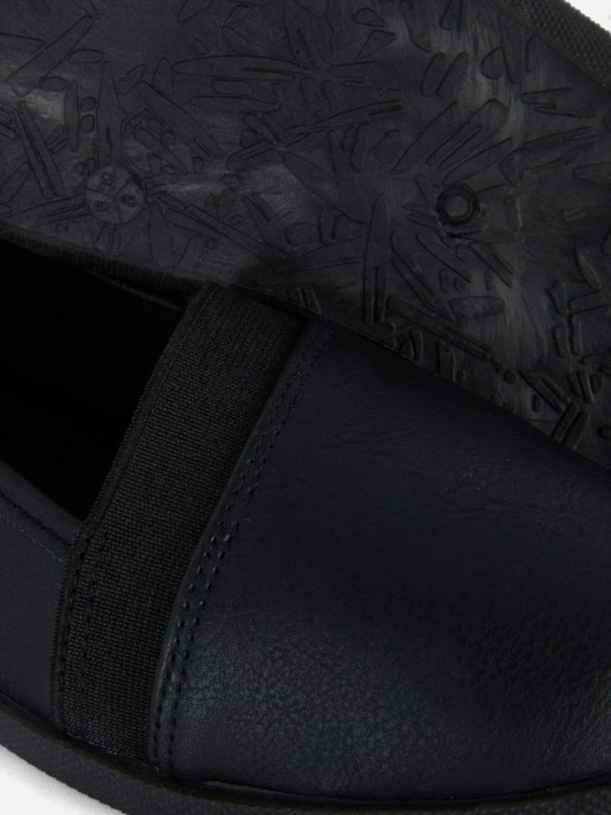 Faux Leather Slip-On Shoes - Image 5