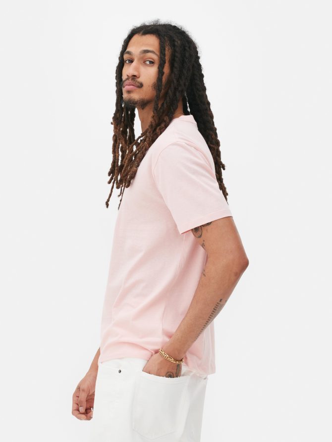 Crew Neck Short Sleeve T-shirt - Image 4