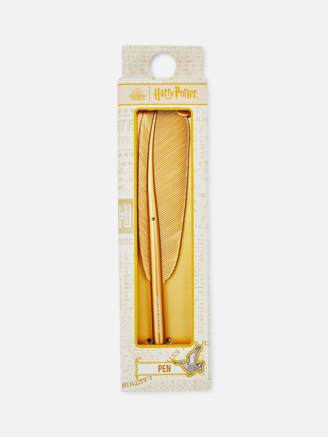 Harry Potter™ Hufflepuff Feather Pen - Image 3