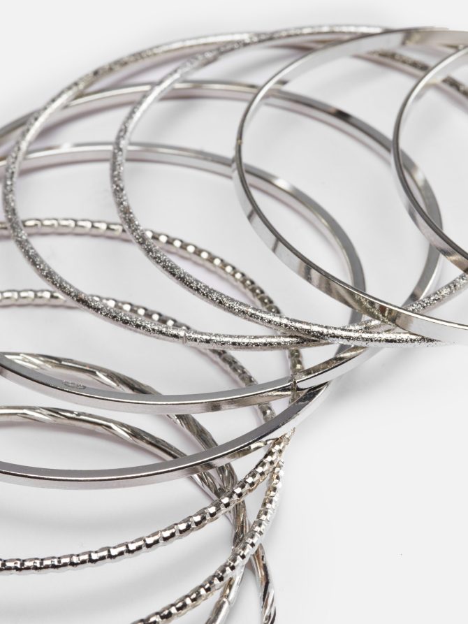 10-Pack Stacking Bangles - Image 2