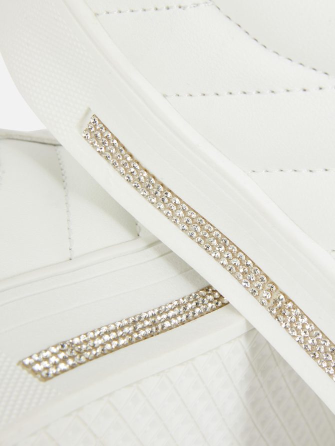 Rhinestone Detail Low Tops - Image 5