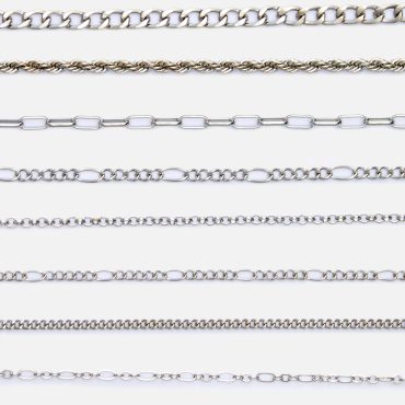 8-Pack Mixed Chain Bracelets
