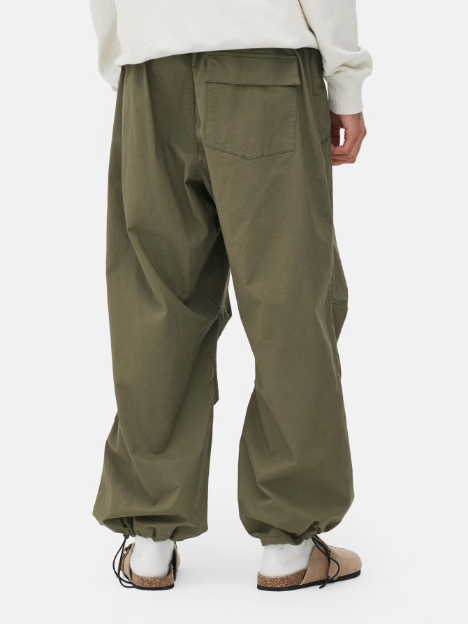 Elasticated Waist Parachute Pants - Image 4
