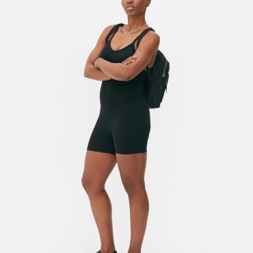Seamfree Ribbed Unitard