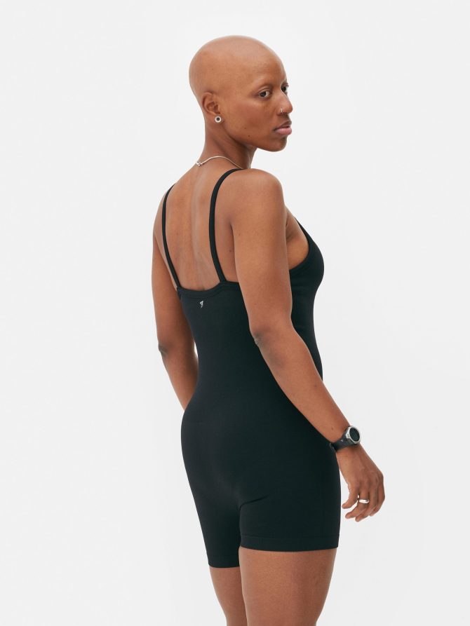 Seamfree Ribbed Unitard - Image 4