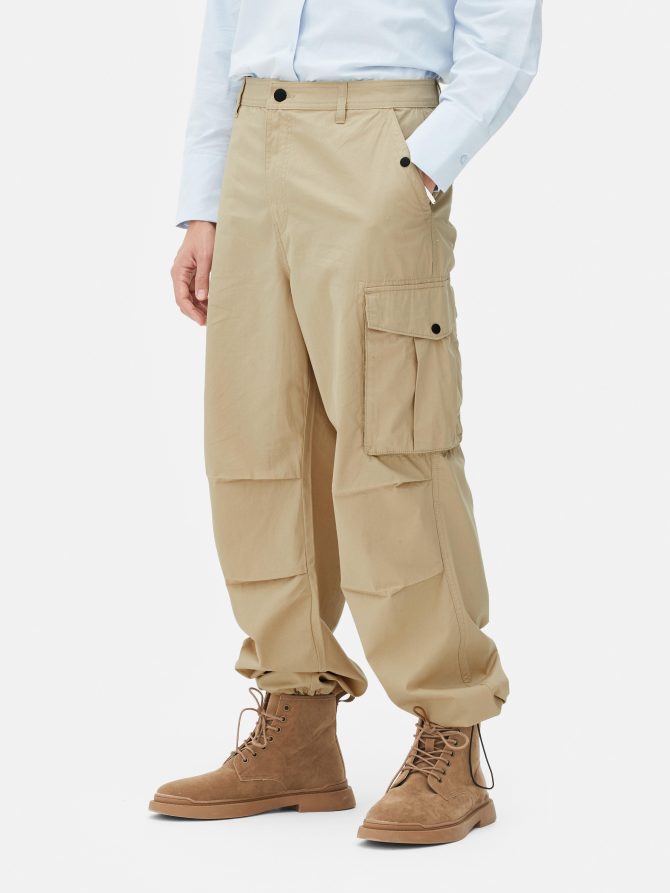 Wide Leg Cargo Pants - Image 2
