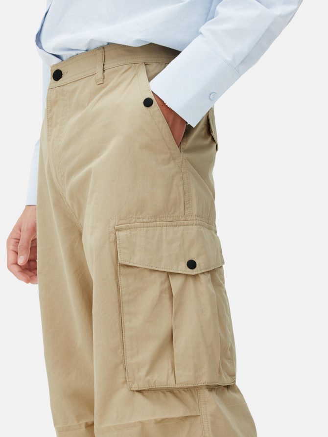 Wide Leg Cargo Pants - Image 3