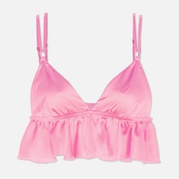 Floaty Satin Strap Bralette