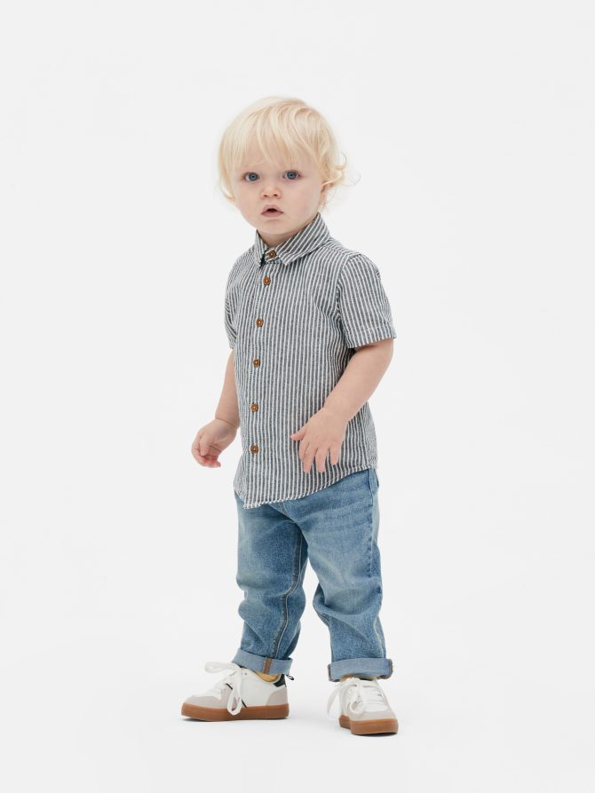 Striped Short Sleeve Shirt