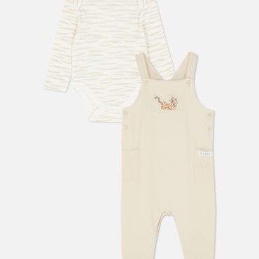 Disney’s Winnie the Pooh Tigger Bodysuit & Overalls Set