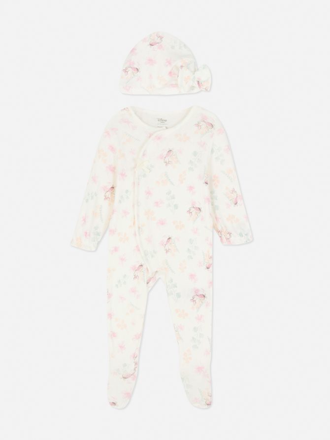 Disney’s Winnie the Pooh Piglet Sleeper & Hat Set