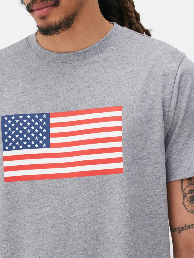USA Flag T-Shirt - Image 3
