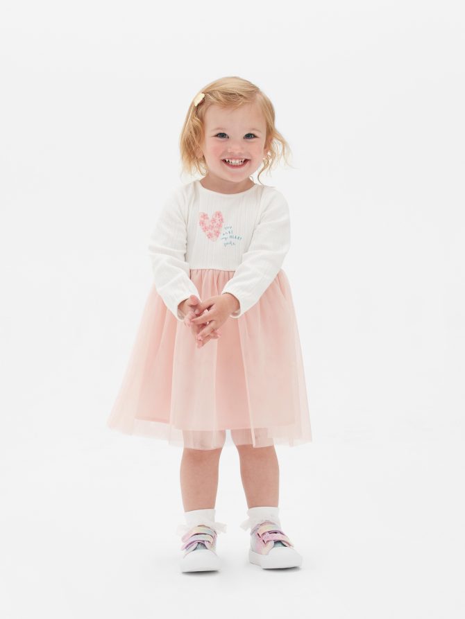 Long Sleeve Tutu Dress