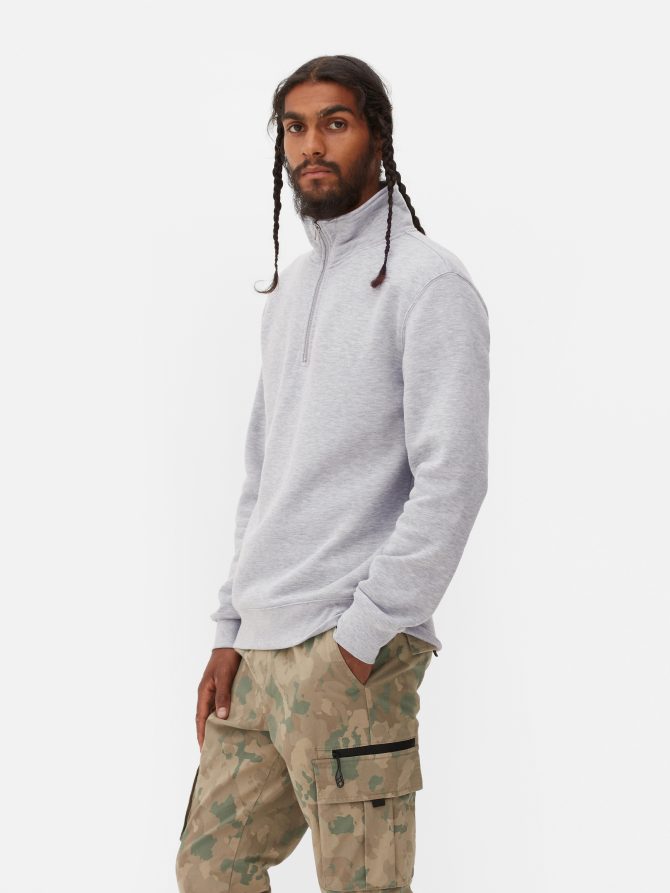 Essential Quarter Zip Sweatshirt - Image 2
