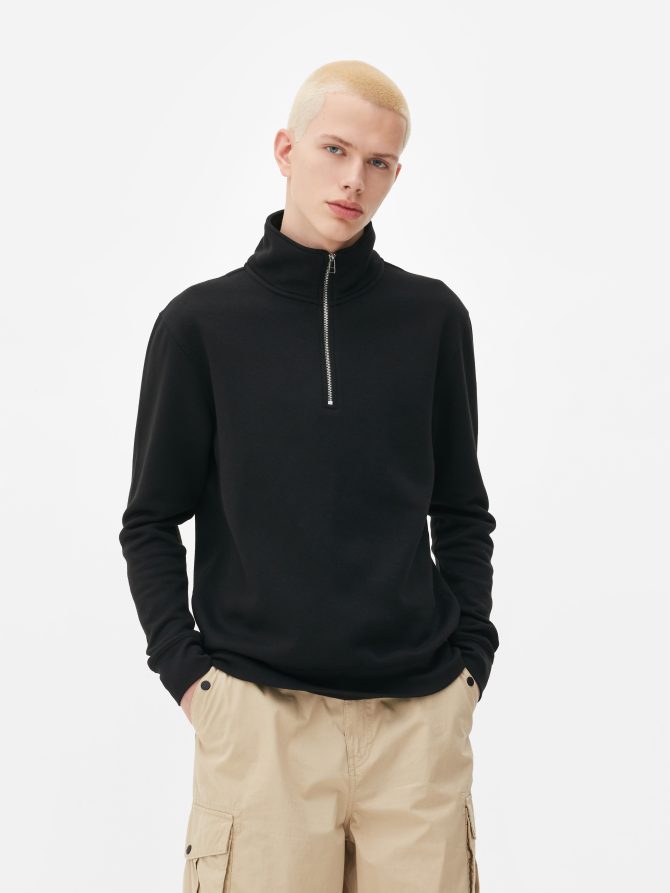 Essential Quarter Zip Sweatshirt - Image 2