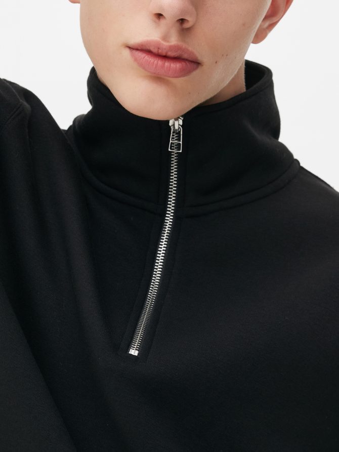 Essential Quarter Zip Sweatshirt - Image 3