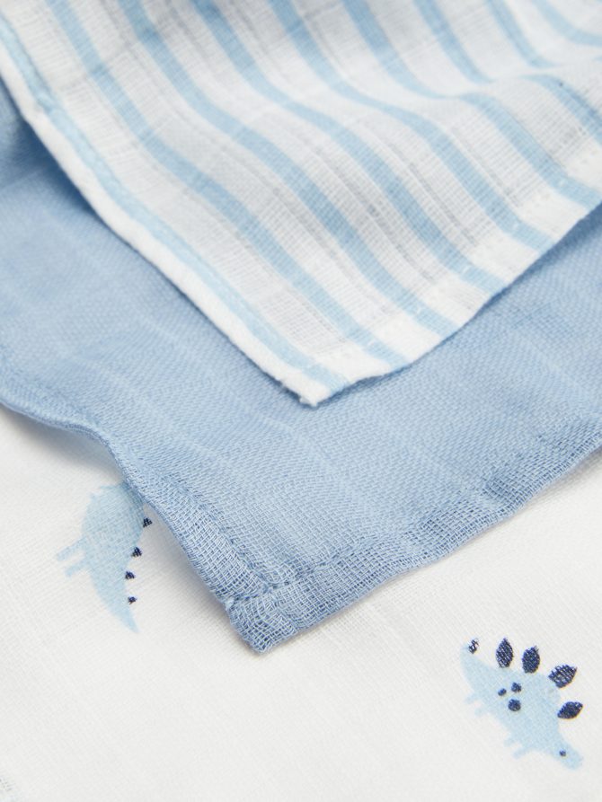 3-Pack Muslin Square Cloths - Image 2