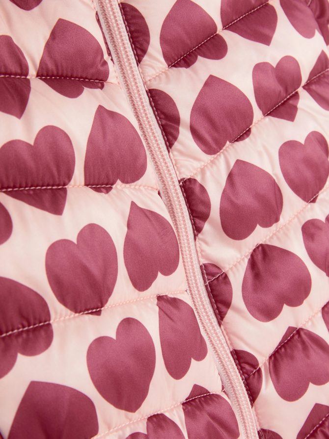 Heart Print Hooded Jacket - Image 3