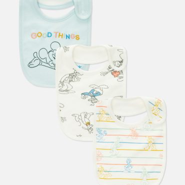 3-Pack Disney’s Mickey Mouse and Friends Bibs