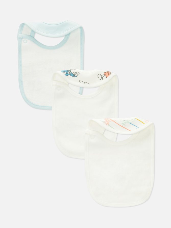 3-Pack Disney’s Mickey Mouse and Friends Bibs - Image 2