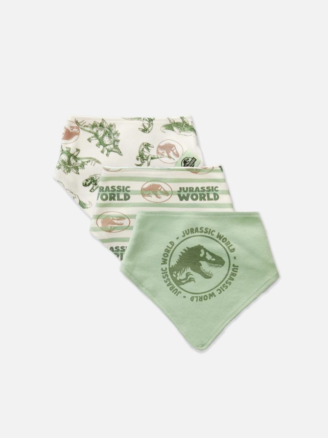 3-Pack Jurassic World Bibs