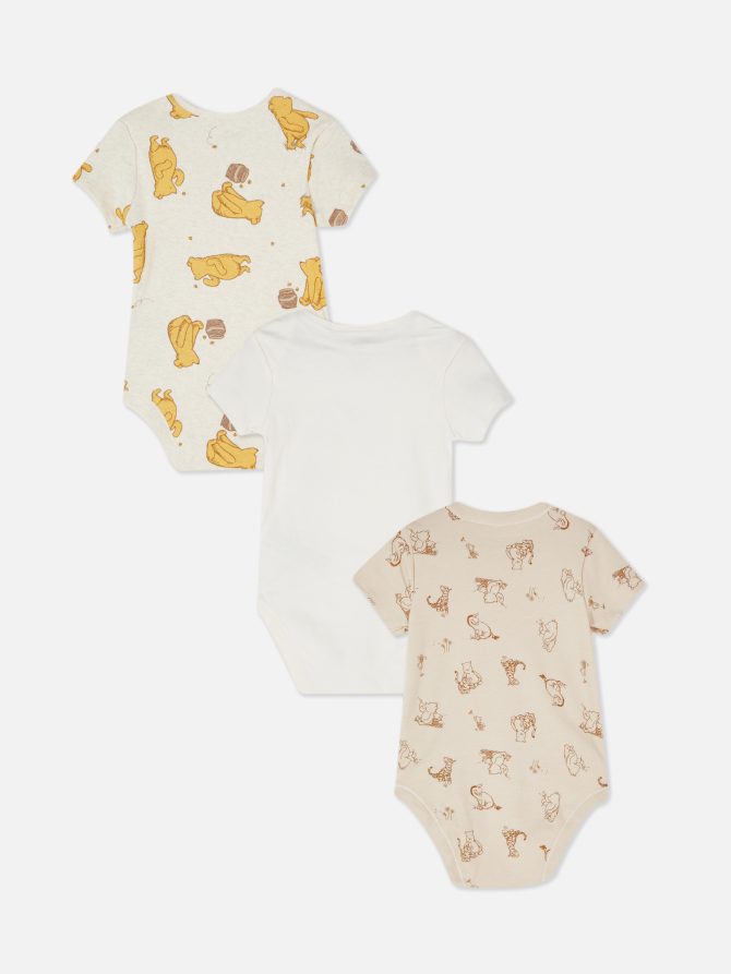 3-Pack Disney’s Winnie the Pooh Bodysuits - Image 2