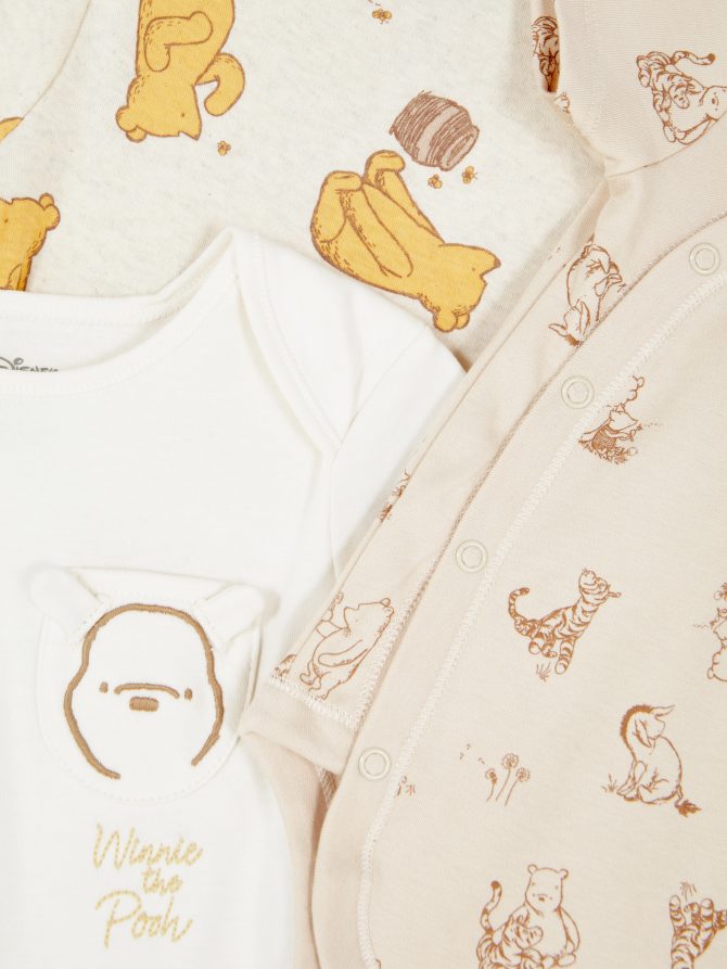 3-Pack Disney’s Winnie the Pooh Bodysuits - Image 3