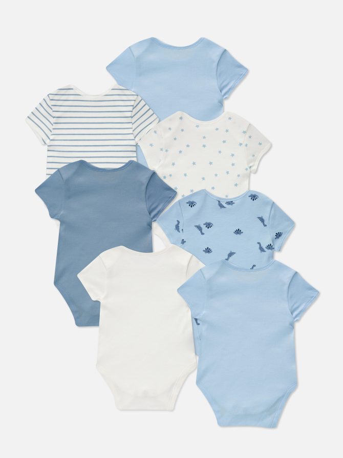 7-Pack Printed Bodysuits - Image 2