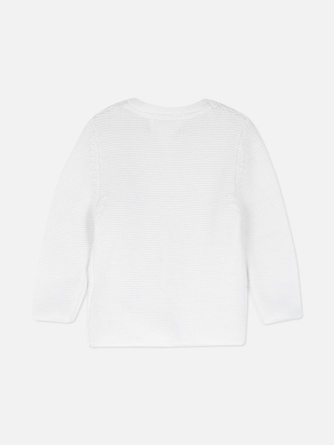 Knitted Button-Up Cardigan - Image 2