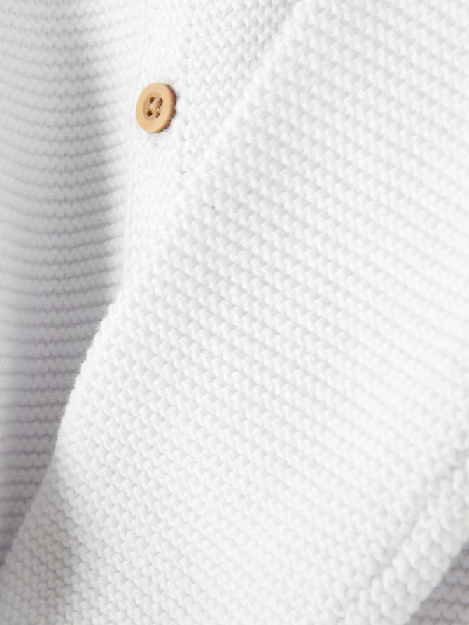 Knitted Button-Up Cardigan - Image 3