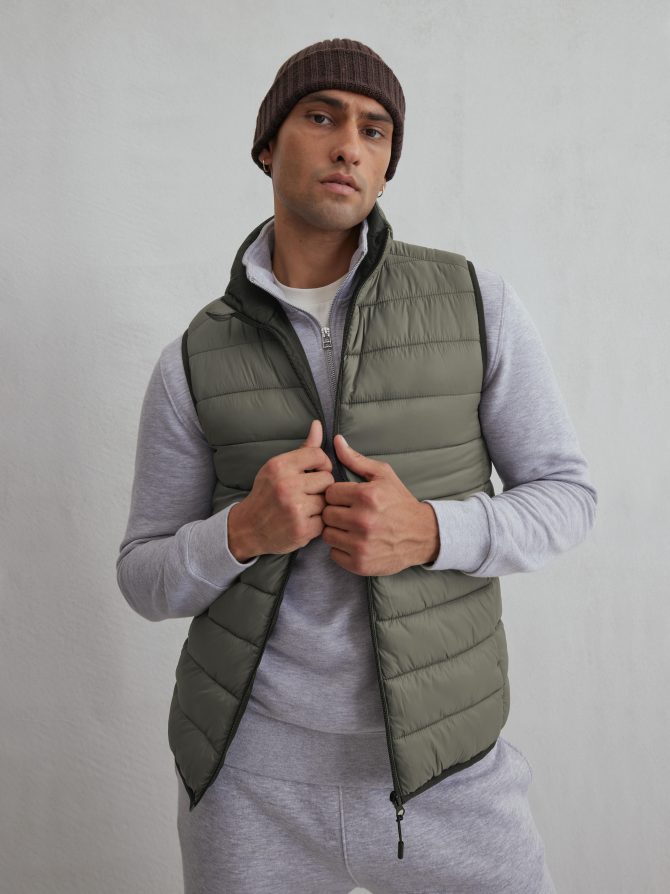 Zip Puffer Vest
