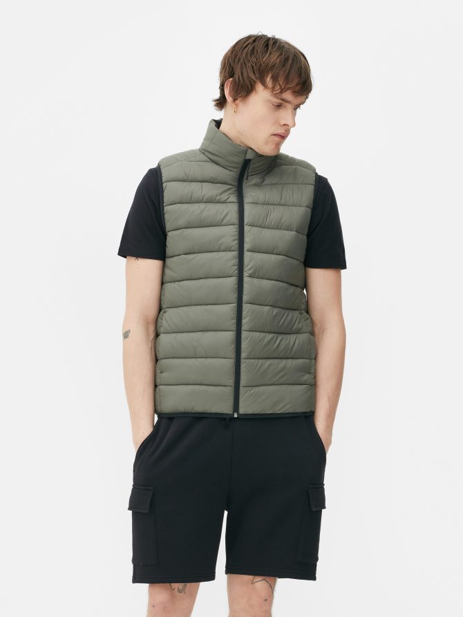 Zip Puffer Vest - Image 3