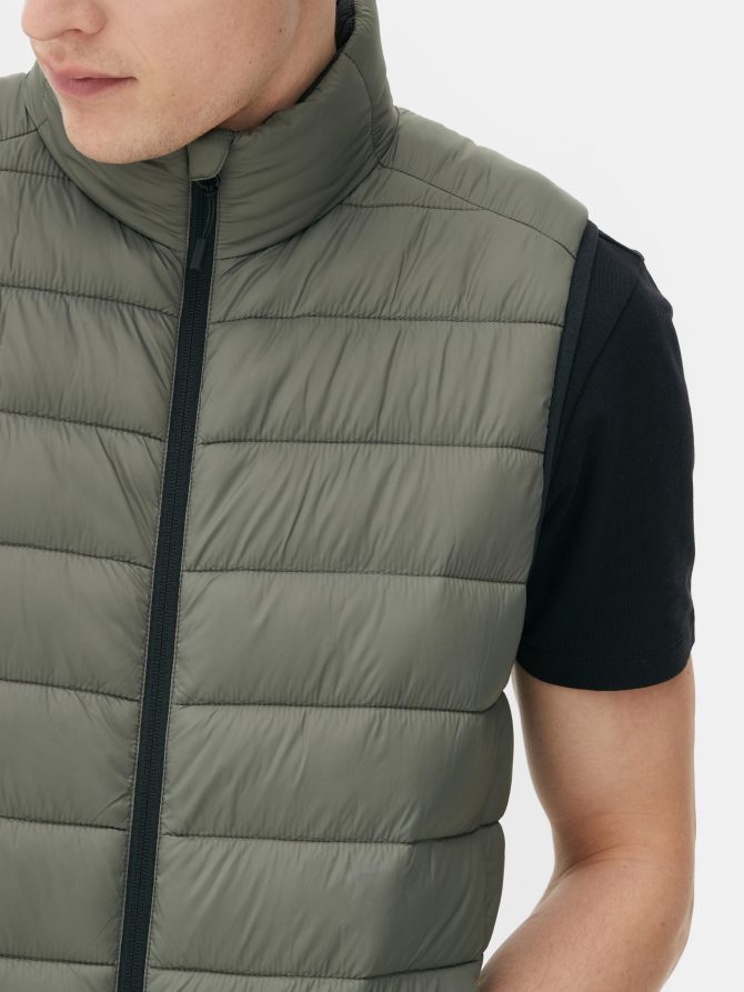 Zip Puffer Vest - Image 4