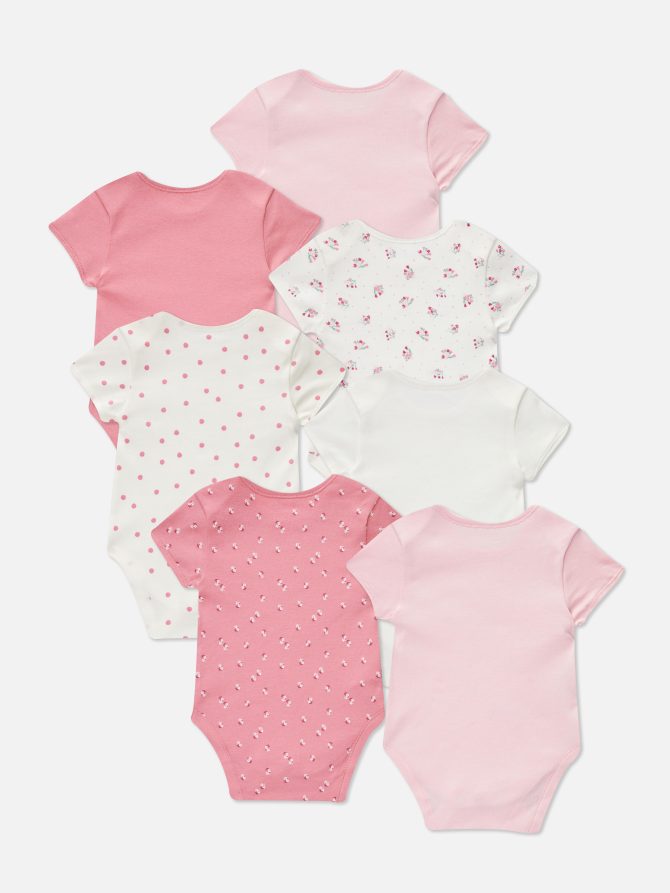 7-Pack Floral Bodysuits - Image 2