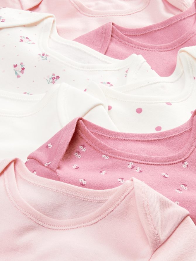 7-Pack Floral Bodysuits - Image 3
