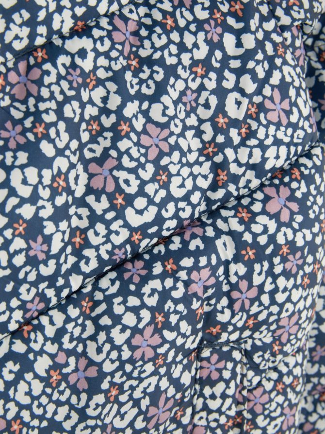 Floral Hooded Puffer Jacket - Image 5