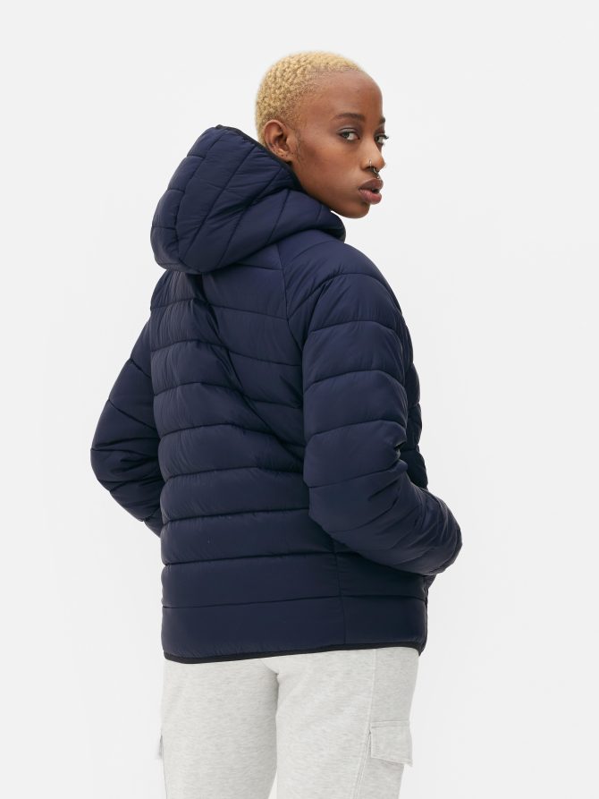 Essential Hooded Puffer Jacket - Image 4