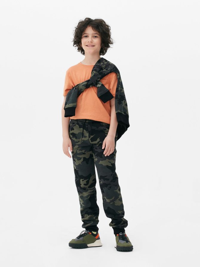Camo Drawstring Joggers