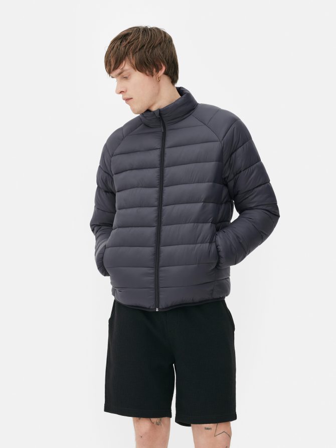 Essential Funnel Neck Puffer Jacket - Image 2
